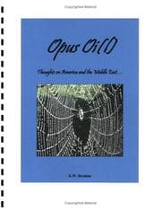 Tapa de Opus Oil - Thoughts on America and the Middle East