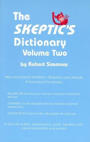 Tapa de The Skeptic's Dictionary