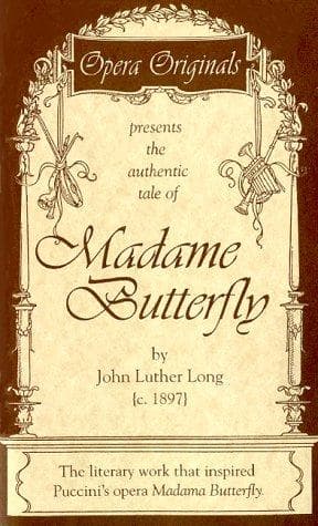 Tapa de Madame Butterfly
