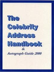 Tapa de The Celebrity Address Handbook & Autograph Guide 2000