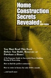 Tapa de Home Construction Secrets Revealed