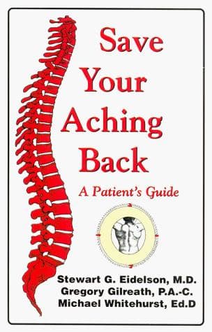 Tapa de Save Your Aching Back, A Patient's Guide