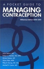 Tapa de A Pocket Guide To Managing Contraception 2000-2001