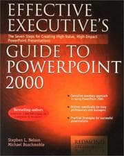 Tapa de Effective executive's guide to PowerPoint 2000