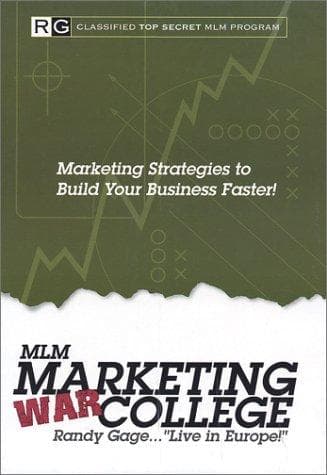 Tapa de MLM Marketing War College