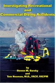 Tapa de Investigating recreational and commercial diving accidents