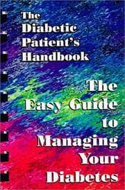 Tapa de The Diabetic Patient's Handbook