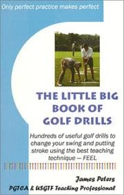 Tapa de The Little Big Book of Golf Drills
