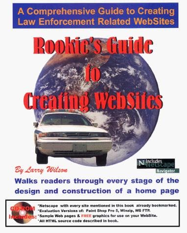 Tapa de Rookie's Guide to Creating WebSites