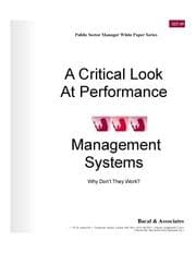 Tapa de A Critical Look At Performance Management Systems - Why Don't They Work?