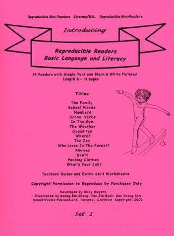 Tapa de Reproducible Readers, Set #1