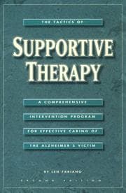 Tapa de Tactics of Supportive Therapy