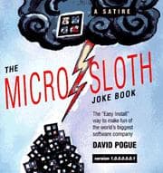 Tapa de Microsloth joke book (Berkeley Humor/Computers)