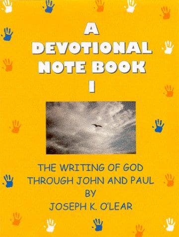 Tapa de A Devotional Note Book #1 John & Paul
