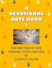 Tapa de A Devotional Note Book #1 John & Paul