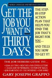 Tapa de Get the job you want in thirty days