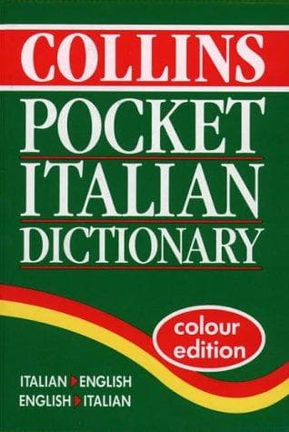 Tapa de Collins Pocket Italian Dictionary