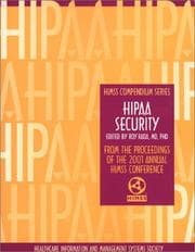 Tapa de HIPAA Security