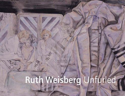 Tapa de Ruth Weisberg unfurled