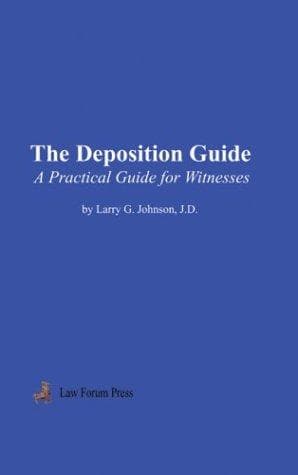 Tapa de The Deposition Guide