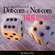 Tapa de Lessons Learned