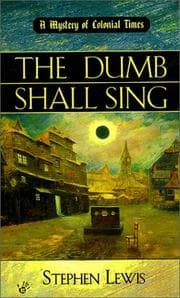 Tapa de The Dumb Shall Sing (Mystery of Colonial Times)