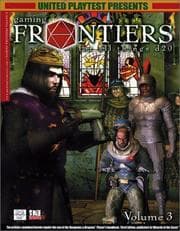 Tapa de Gaming Frontiers, Volume 3 (d20 System) (Gaming Frontiers)