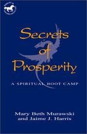 Tapa de Secrets of Prosperity a Spiritual Boot Camp