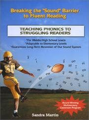Tapa de Breaking the "Sound" Barrier to Fluent Reading, Level 1