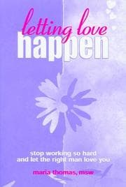 Tapa de Letting Love Happen