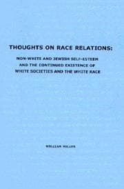 Tapa de Thoughts on Race Relations