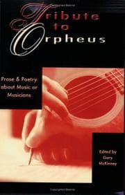Tapa de Tribute to Orpheus
