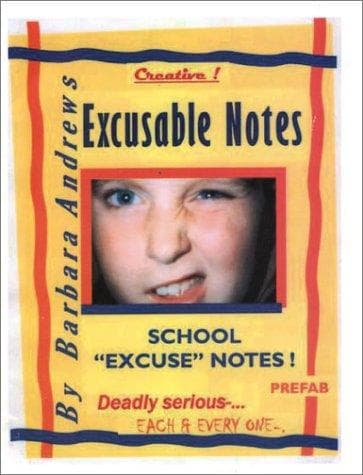 Tapa de Excusable Notes