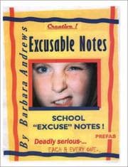 Tapa de Excusable Notes