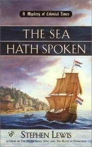 Tapa de The sea hath spoken