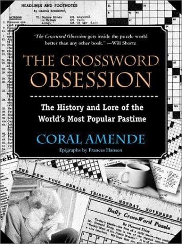 Tapa de The Crossword Obsession