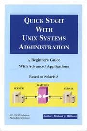 Tapa de Quick Start with UNIX Systems Administration