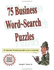 Tapa de 75 Business Word-Search Puzzles