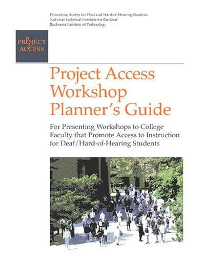 Tapa de Project Access Workshop Planner's Guide