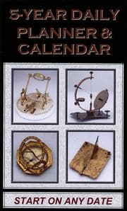 Tapa de 5-Year Daily Planner & Engagememt Calendar (for all years)
