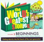 Tapa de The World's Greatest Stories Vol. 3 Beginnings - KJV