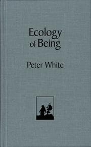 Tapa de Ecology of being