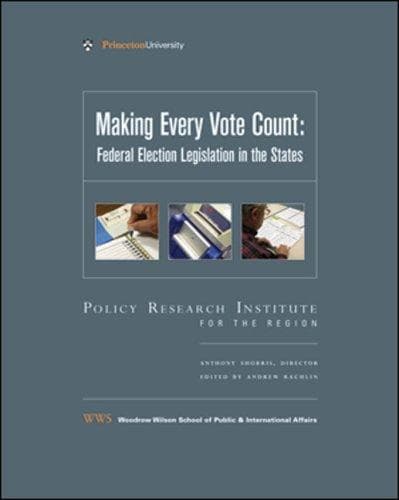 Tapa de Making Every Vote Count