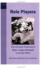 Tapa de Role Players The Unknown Fraternity in Major League Baseball