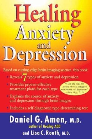 Tapa de Healing anxiety and depression