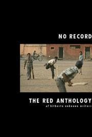 Tapa de The Red Anthology of Hitherto Unknown Writers