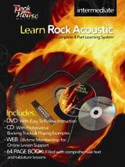 Tapa de Learn Rock Acoustic Intermediate (The Rock House Method) (The Rock House Method)