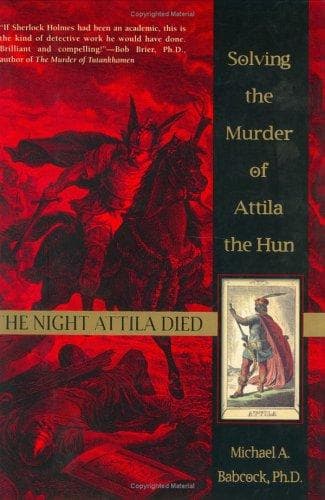 Tapa de The night Attila died
