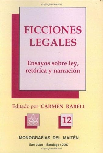 Tapa de Ficciones legales