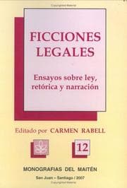 Tapa de Ficciones legales